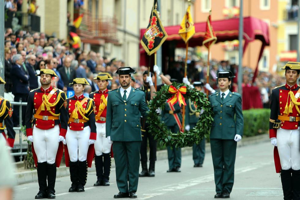 175 aniversario de la Guardia Civil en Huesca.