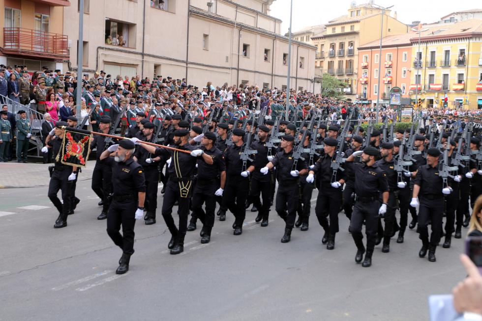 175 aniversario de la Guardia Civil en Huesca.