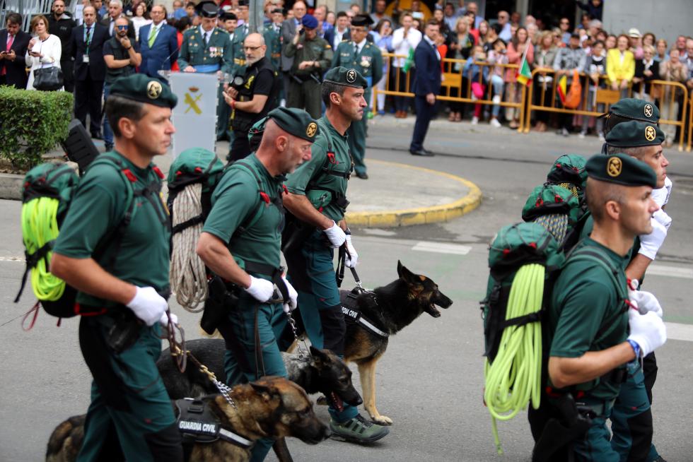 175 aniversario de la Guardia Civil en Huesca.