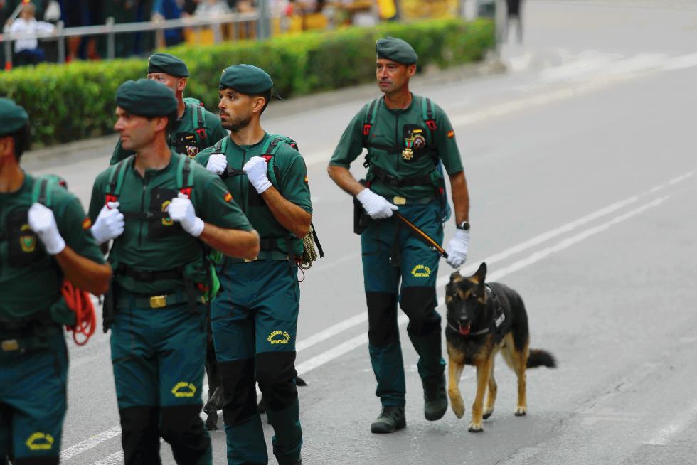 175 aniversario de la Guardia Civil en Huesca.