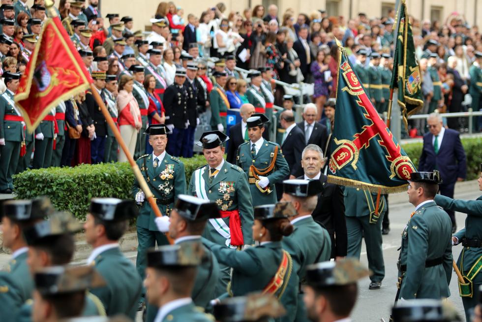 175 aniversario de la Guardia Civil en Huesca.