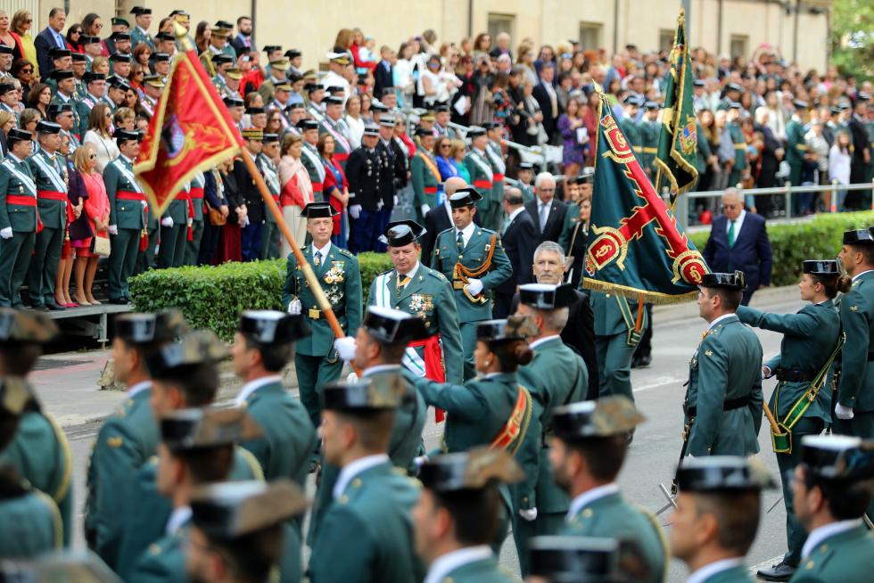 175 aniversario de la Guardia Civil en Huesca.