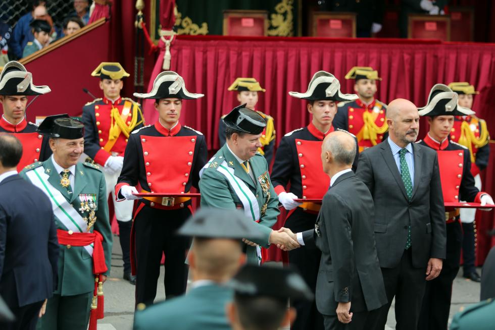 175 aniversario de la Guardia Civil en Huesca.