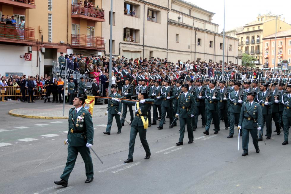 175 aniversario de la Guardia Civil en Huesca.