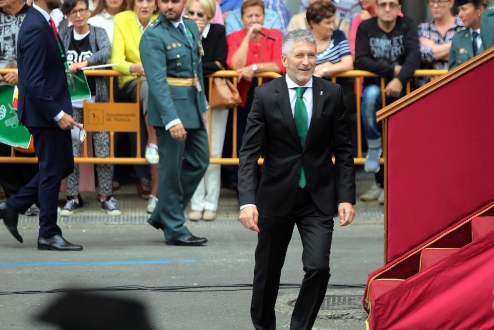 175 aniversario de la Guardia Civil en Huesca.