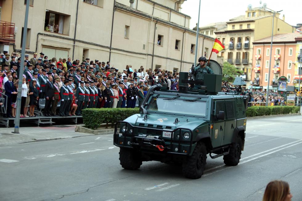 175 aniversario de la Guardia Civil en Huesca.