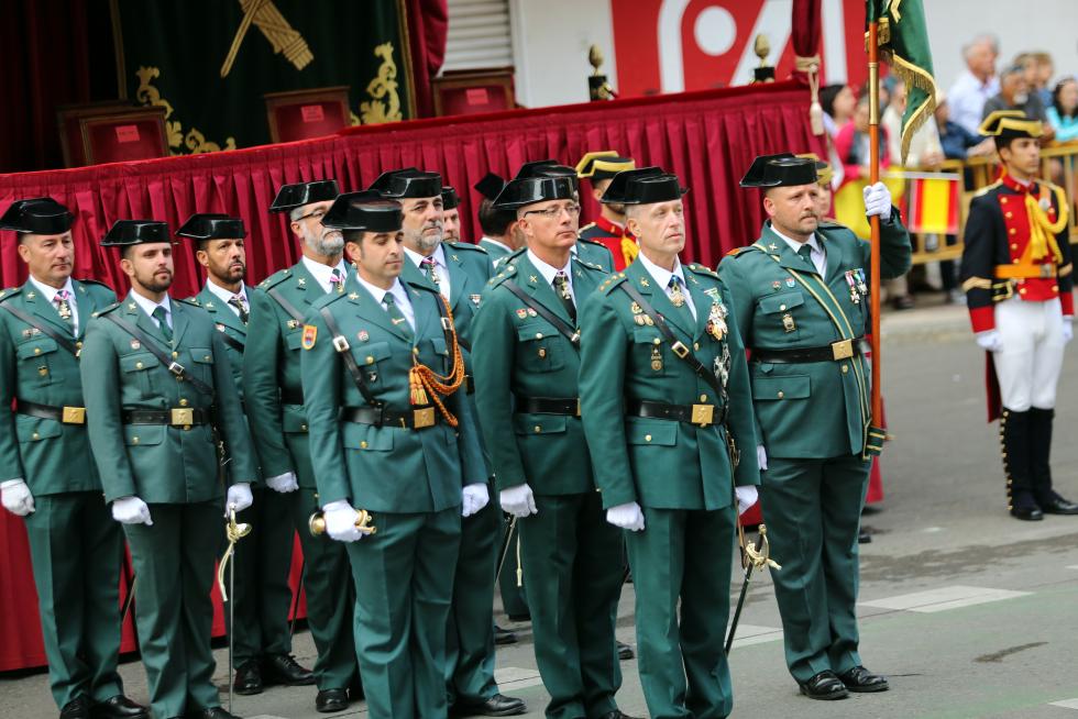 175 aniversario de la Guardia Civil en Huesca.