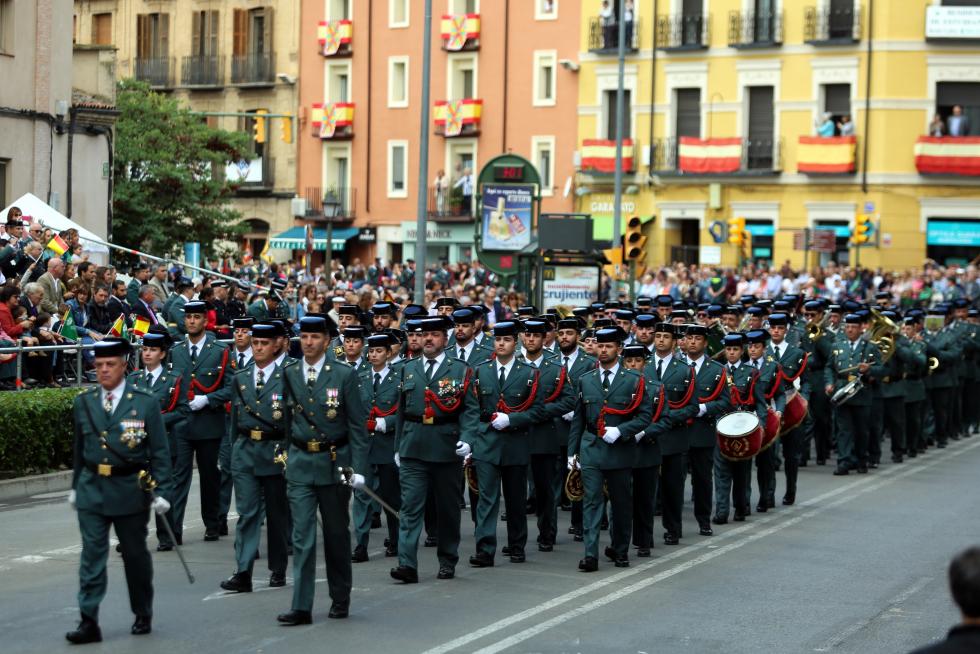 175 aniversario de la Guardia Civil en Huesca.