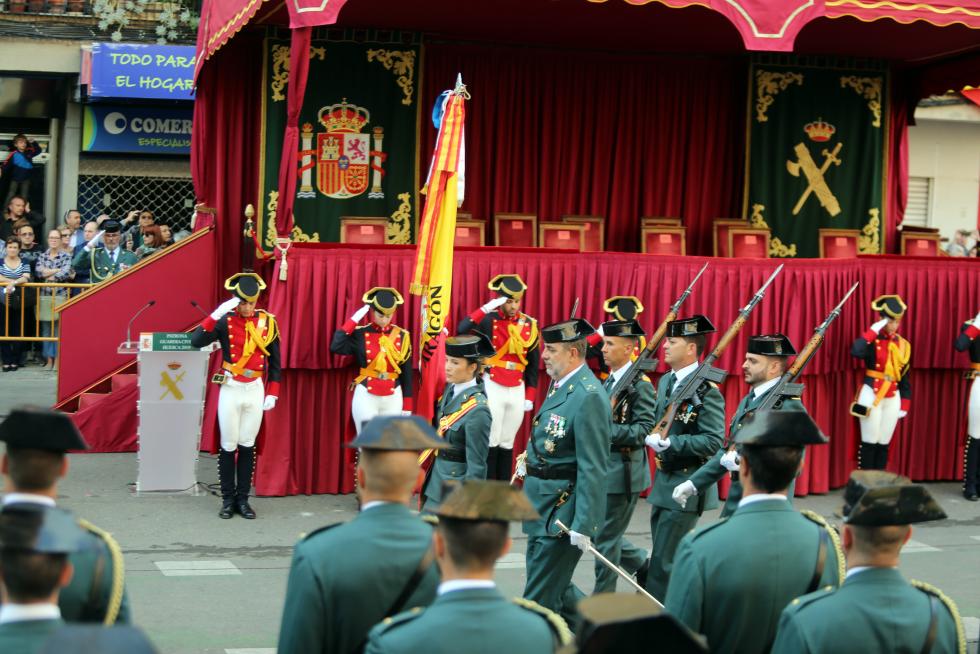 175 aniversario de la Guardia Civil en Huesca.