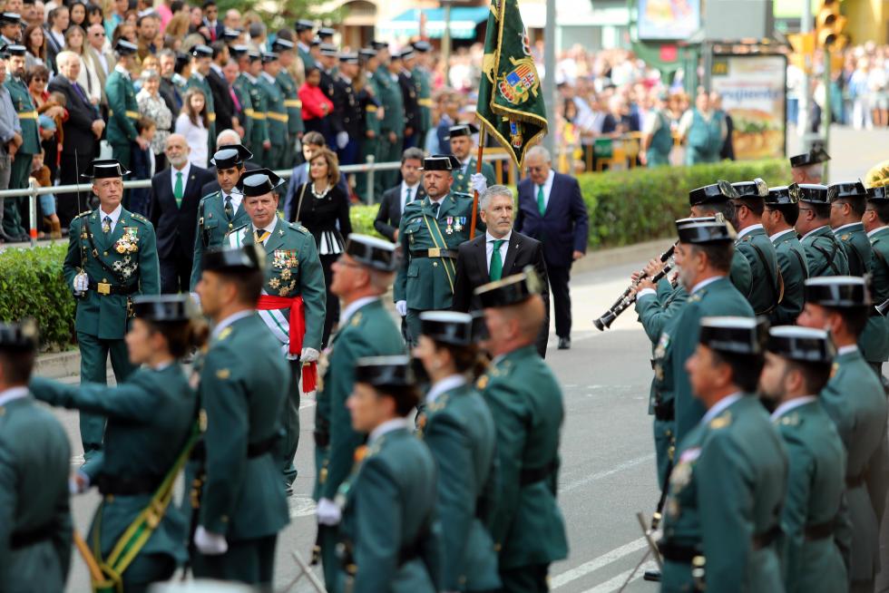 175 aniversario de la Guardia Civil en Huesca.