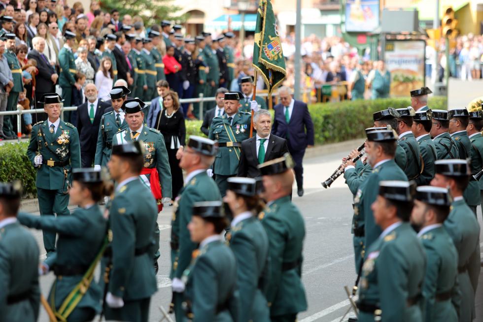 175 aniversario de la Guardia Civil en Huesca.