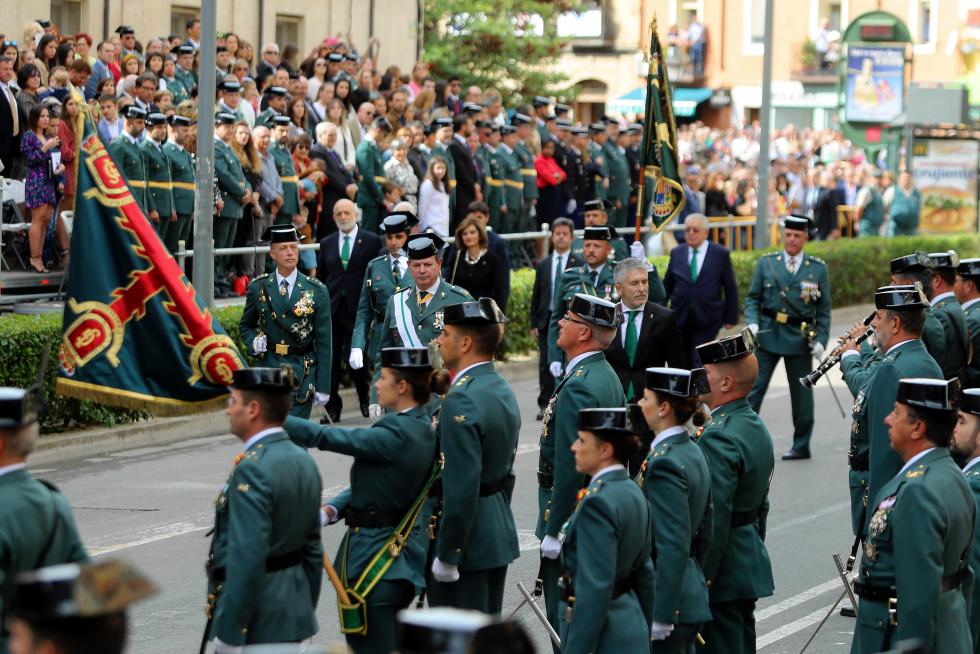 175 aniversario de la Guardia Civil en Huesca.