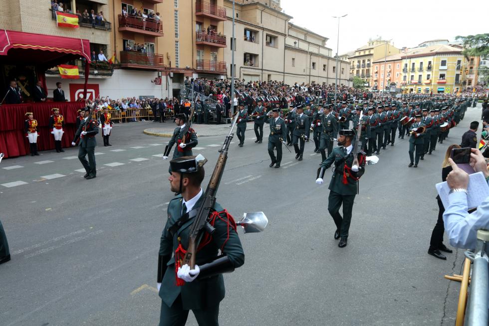 175 aniversario de la Guardia Civil en Huesca.