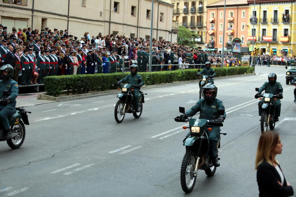 175 aniversario de la Guardia Civil en Huesca.