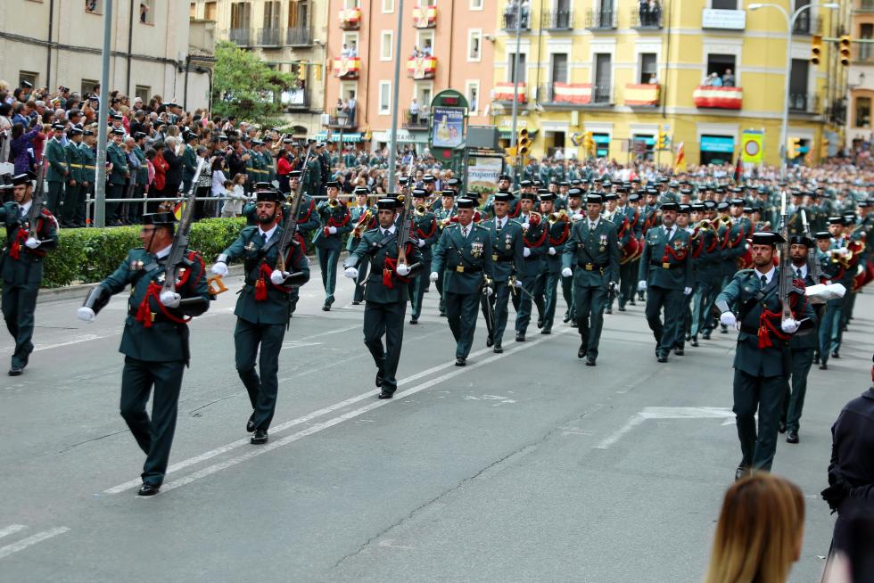 175 aniversario de la Guardia Civil en Huesca.