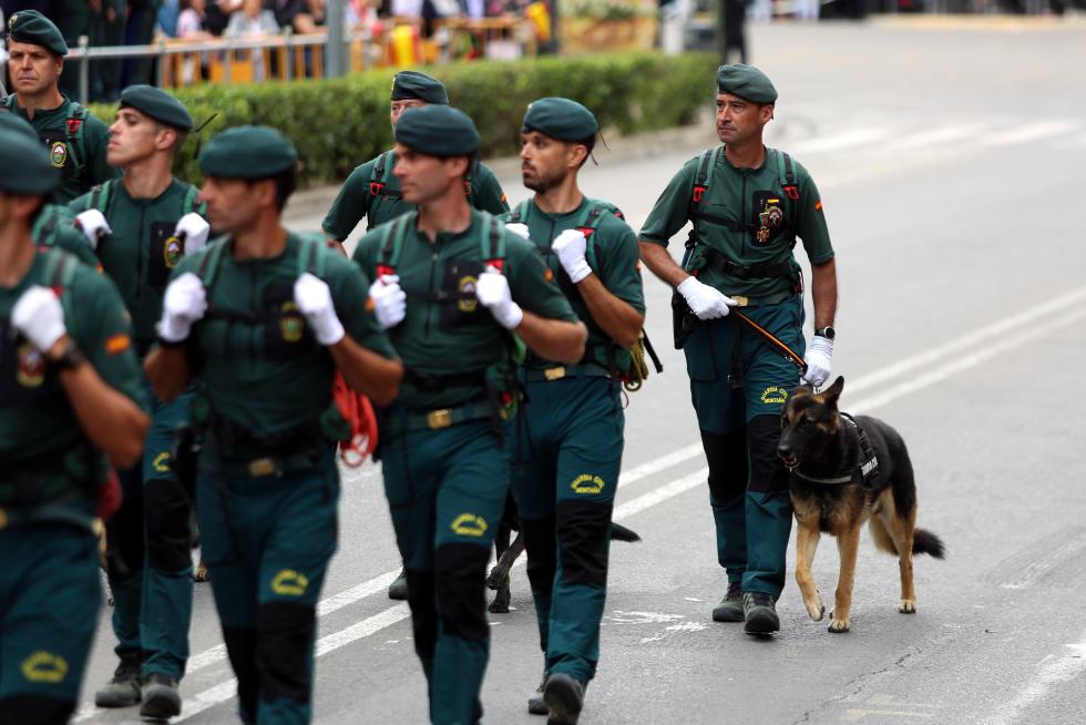 175 aniversario de la Guardia Civil en Huesca.