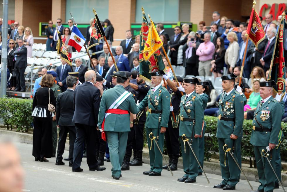 175 aniversario de la Guardia Civil en Huesca.