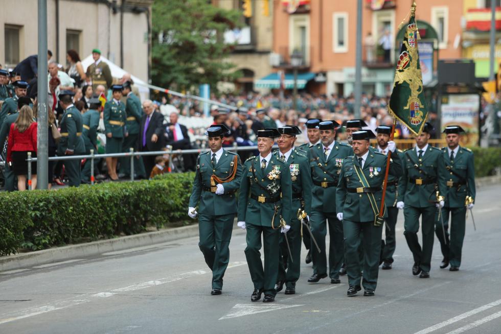 175 aniversario de la Guardia Civil en Huesca.
