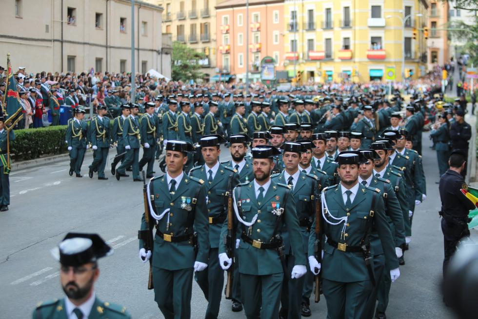 175 aniversario de la Guardia Civil en Huesca.