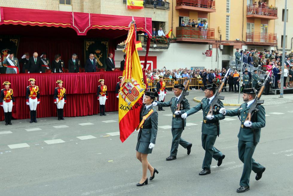 175 aniversario de la Guardia Civil en Huesca.