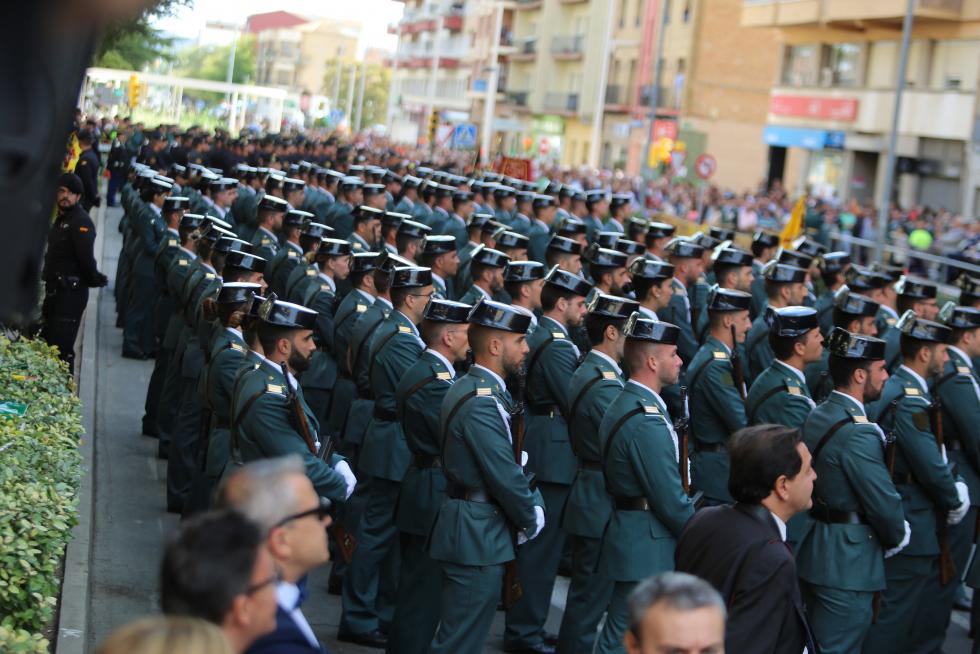 175 aniversario de la Guardia Civil en Huesca.