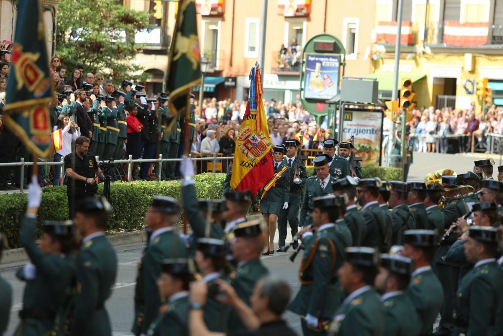 175 aniversario de la Guardia Civil en Huesca.