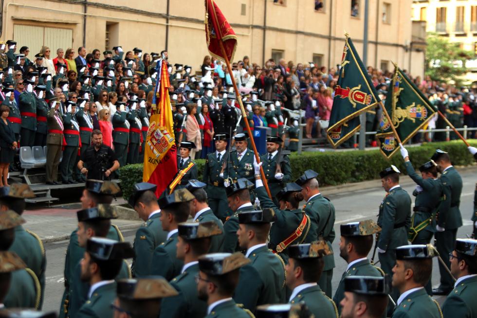 175 aniversario de la Guardia Civil en Huesca.