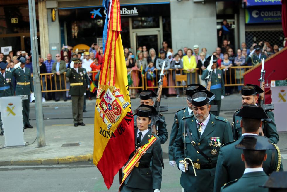 175 aniversario de la Guardia Civil en Huesca.