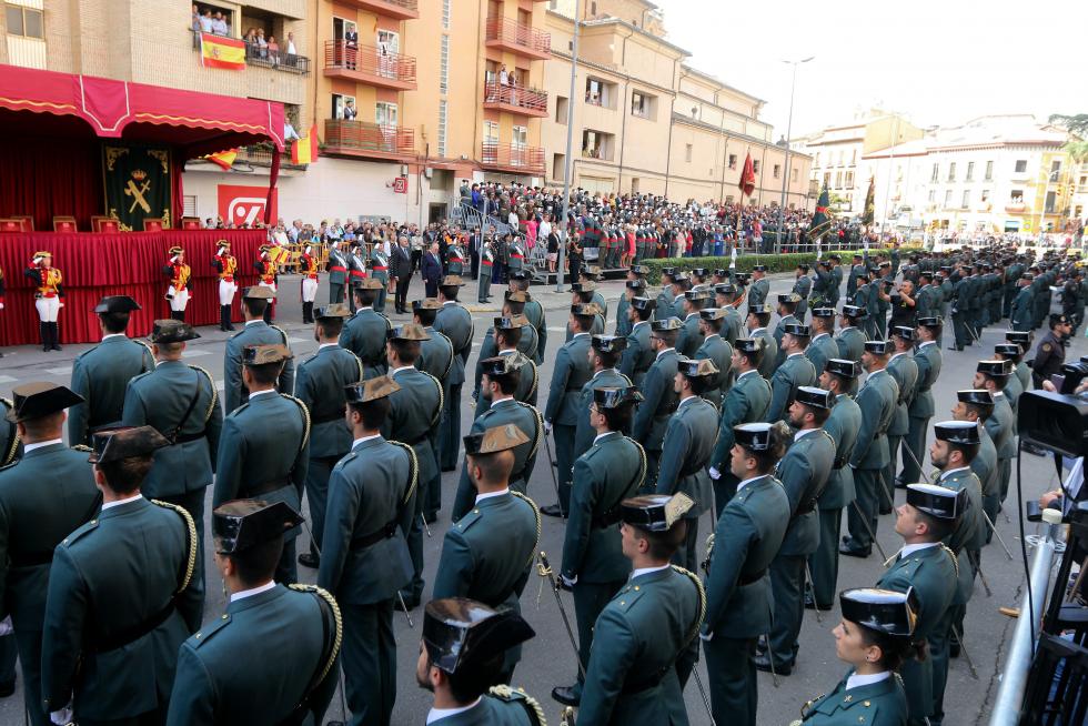 175 aniversario de la Guardia Civil en Huesca.