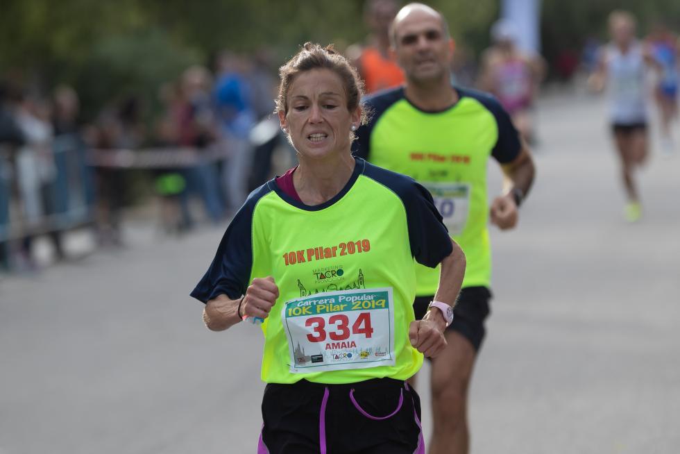 Carrera Popular Pilar 2019 en el Parque Grande José Antonio Labordeta de Zaragoza
