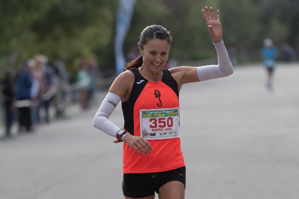 Carrera Popular Pilar 2019 en el Parque Grande José Antonio Labordeta de Zaragoza