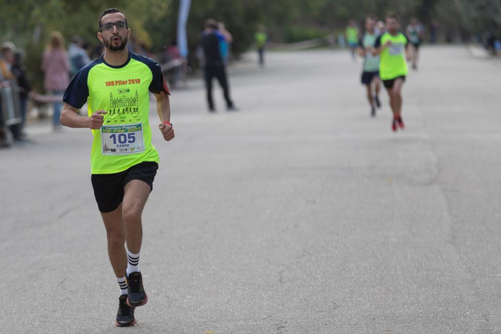 Carrera Popular Pilar 2019 en el Parque Grande José Antonio Labordeta de Zaragoza