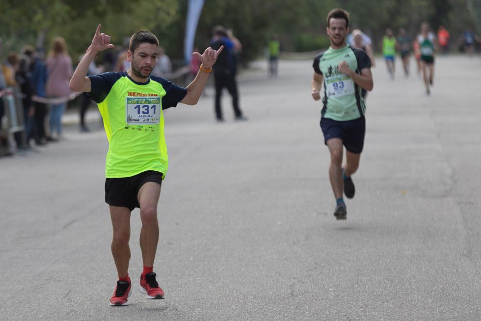 Carrera Popular Pilar 2019 en el Parque Grande José Antonio Labordeta de Zaragoza