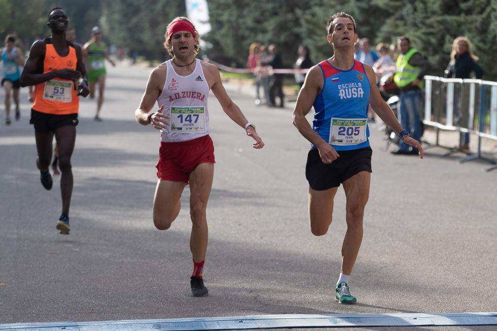 Carrera Popular Pilar 2019 en el Parque Grande José Antonio Labordeta de Zaragoza