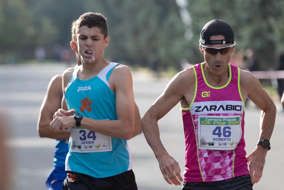 Carrera Popular Pilar 2019 en el Parque Grande José Antonio Labordeta de Zaragoza