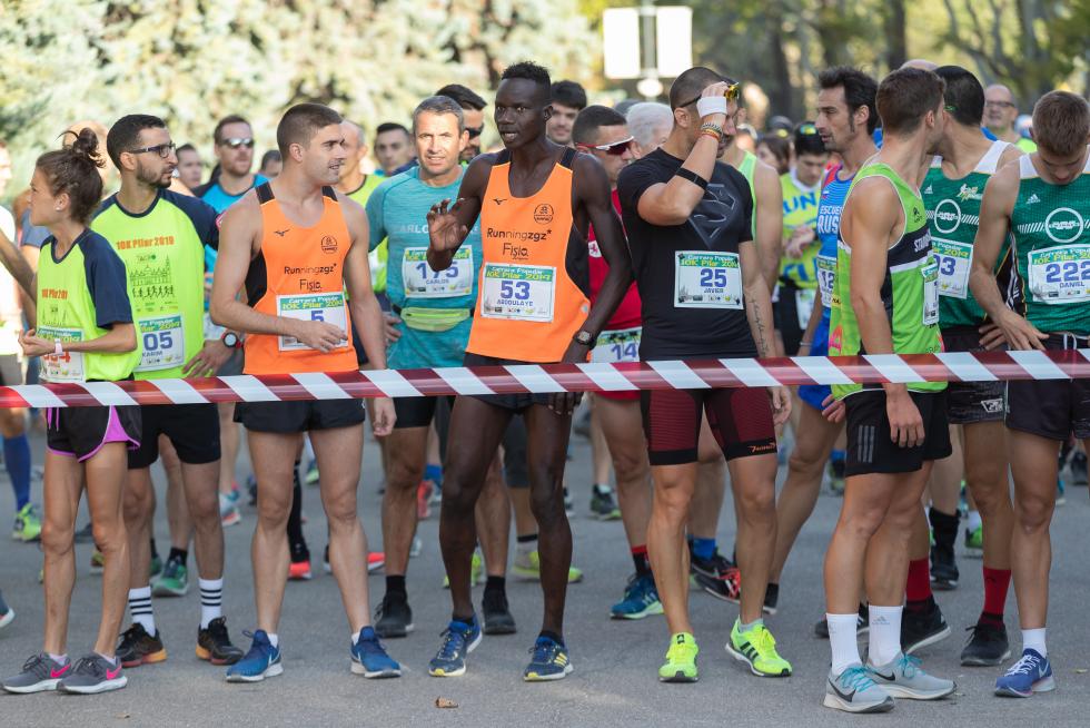 Carrera Popular Pilar 2019 en el Parque Grande José Antonio Labordeta de Zaragoza