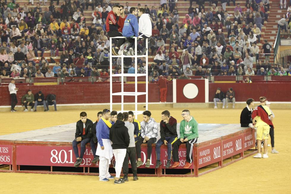 Primer día de vaquillas en la plaza de Toros de Zaragoza