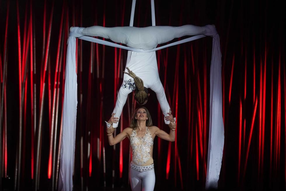 El Circo Italiano 'Bellisimo' de las Fiestas del Pilar 2019 de Zaragoza