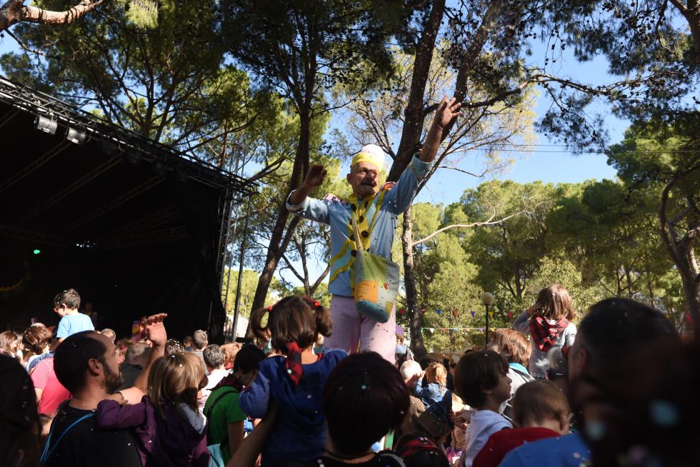 Parque de las marionetas en las Fiestas del Pilar