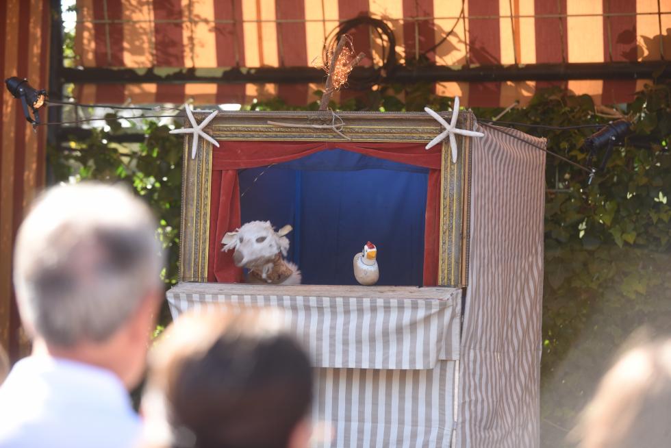 Parque de las marionetas en las Fiestas del Pilar