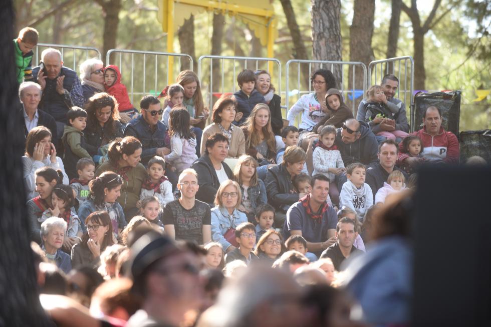 Parque de las marionetas en las Fiestas del Pilar