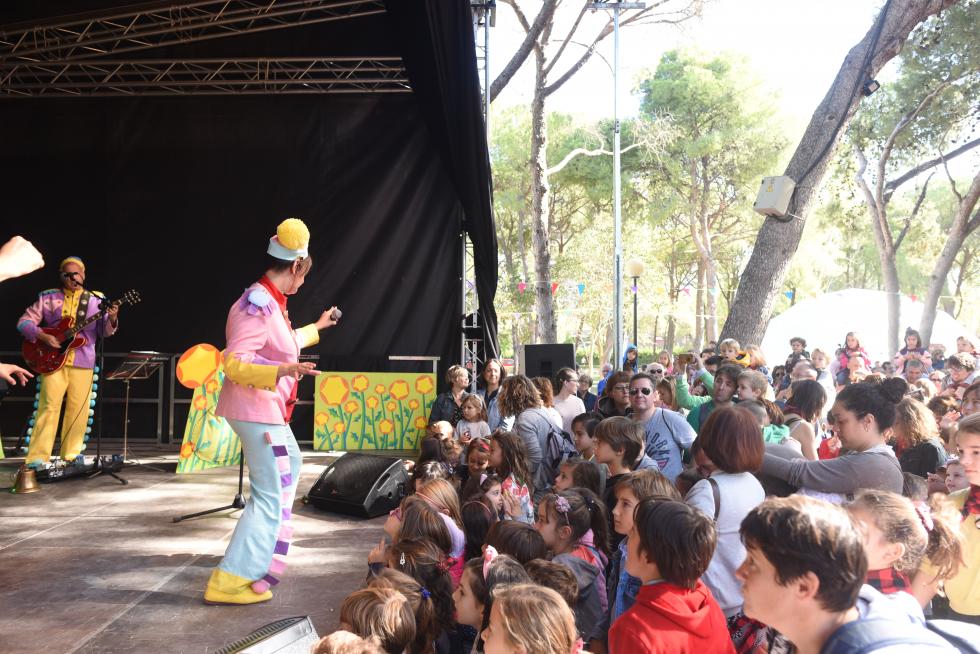 Parque de las marionetas en las Fiestas del Pilar
