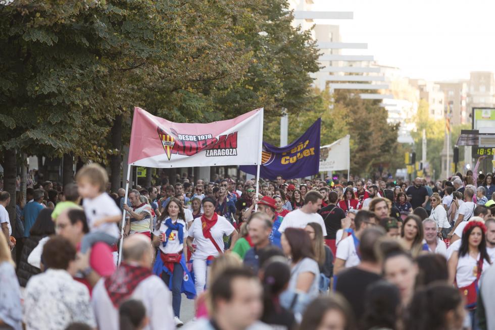 Maratón de charangas en Zaragoza