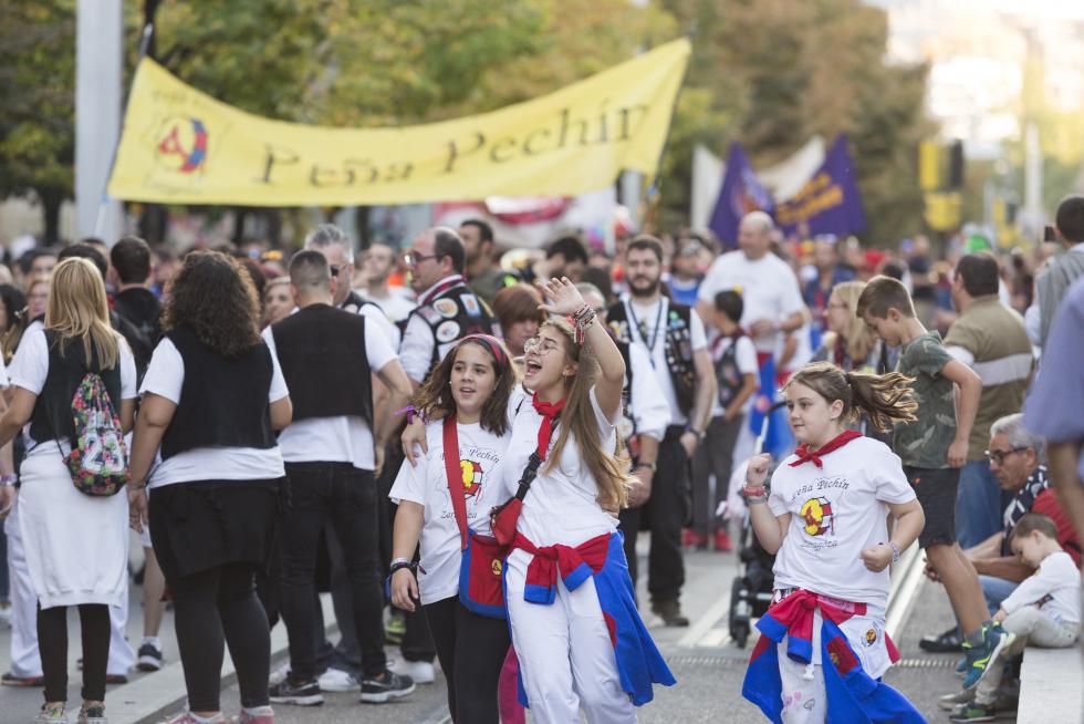 Maratón de charangas en Zaragoza