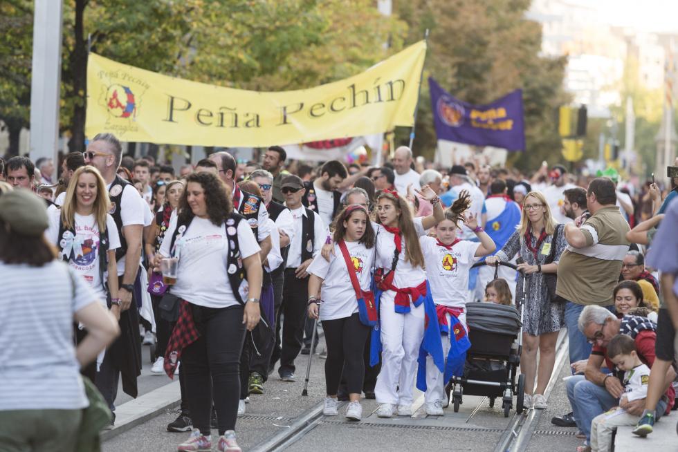 Maratón de charangas en Zaragoza