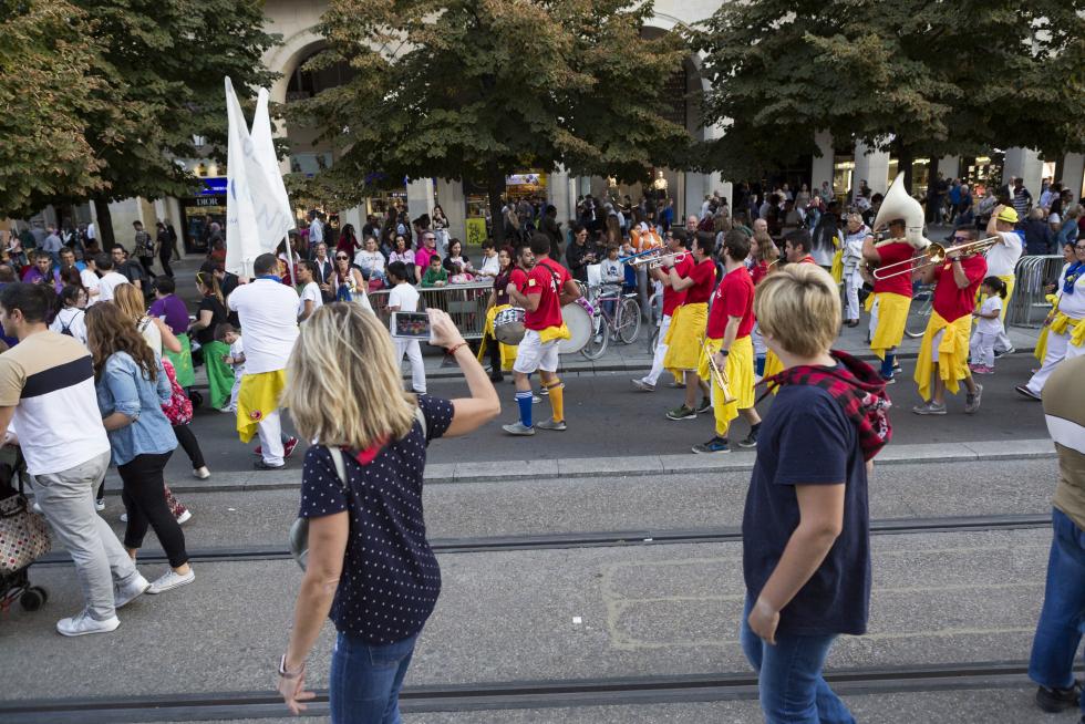 Maratón de charangas en Zaragoza