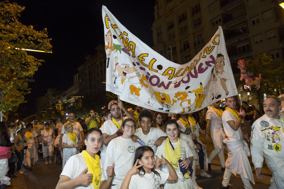 Maratón de charangas en Zaragoza