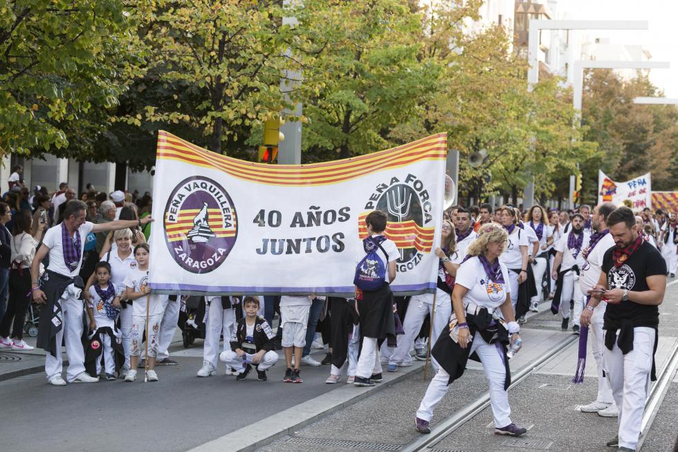 Maratón de charangas en Zaragoza