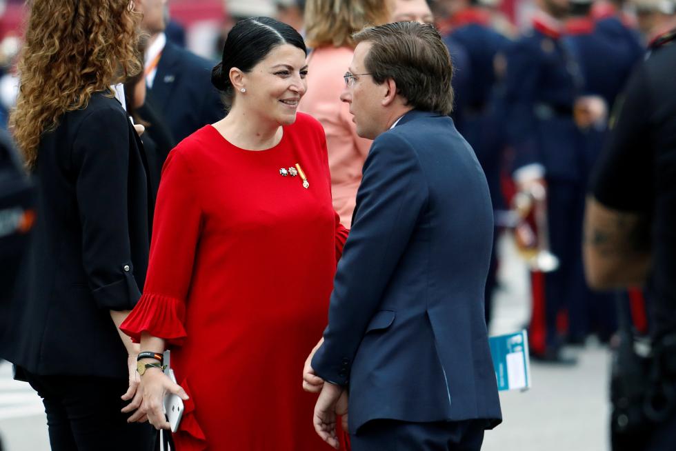 Los Reyes presiden el desfile del Día de la Fiesta Nacional