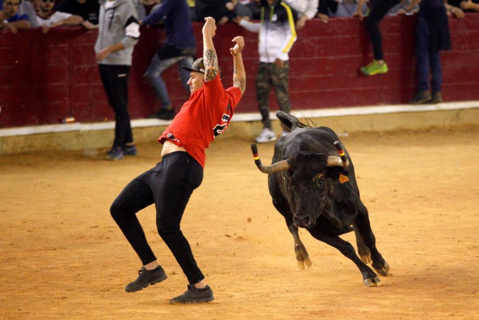 Lleno en la Misericordia para despedir las vaquillas de las fiestas del Pilar 2019.